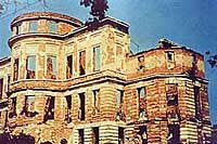 Дворец в Богороицком парке после 1941г.